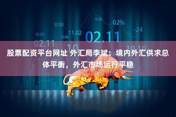 股票配资平台网址 外汇局李斌：境内外汇供求总体平衡，外汇市场运行平稳